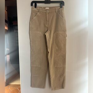 Wilfred Free Utility Pants Cargo Straight Leg Neutral Workwear Scandi 0